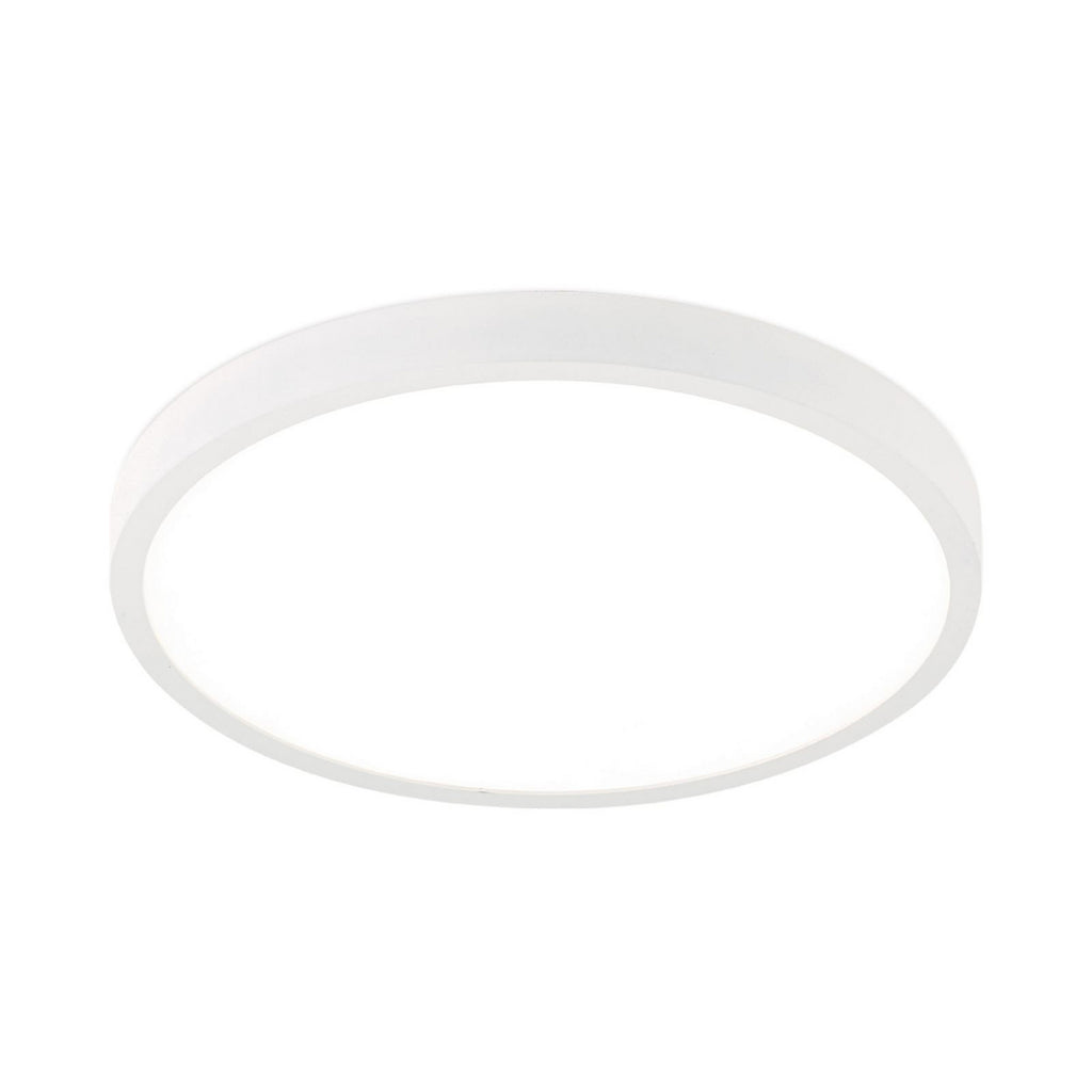 LED taklampe Disc hvit Ø28 cm CCT dimbar 22W bakside