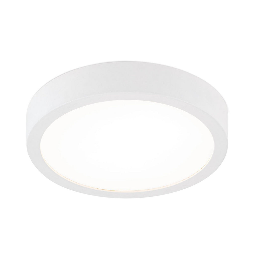 Bakside av LED taklampe Disc hvit Ø14 cm CCT dimbar 10W