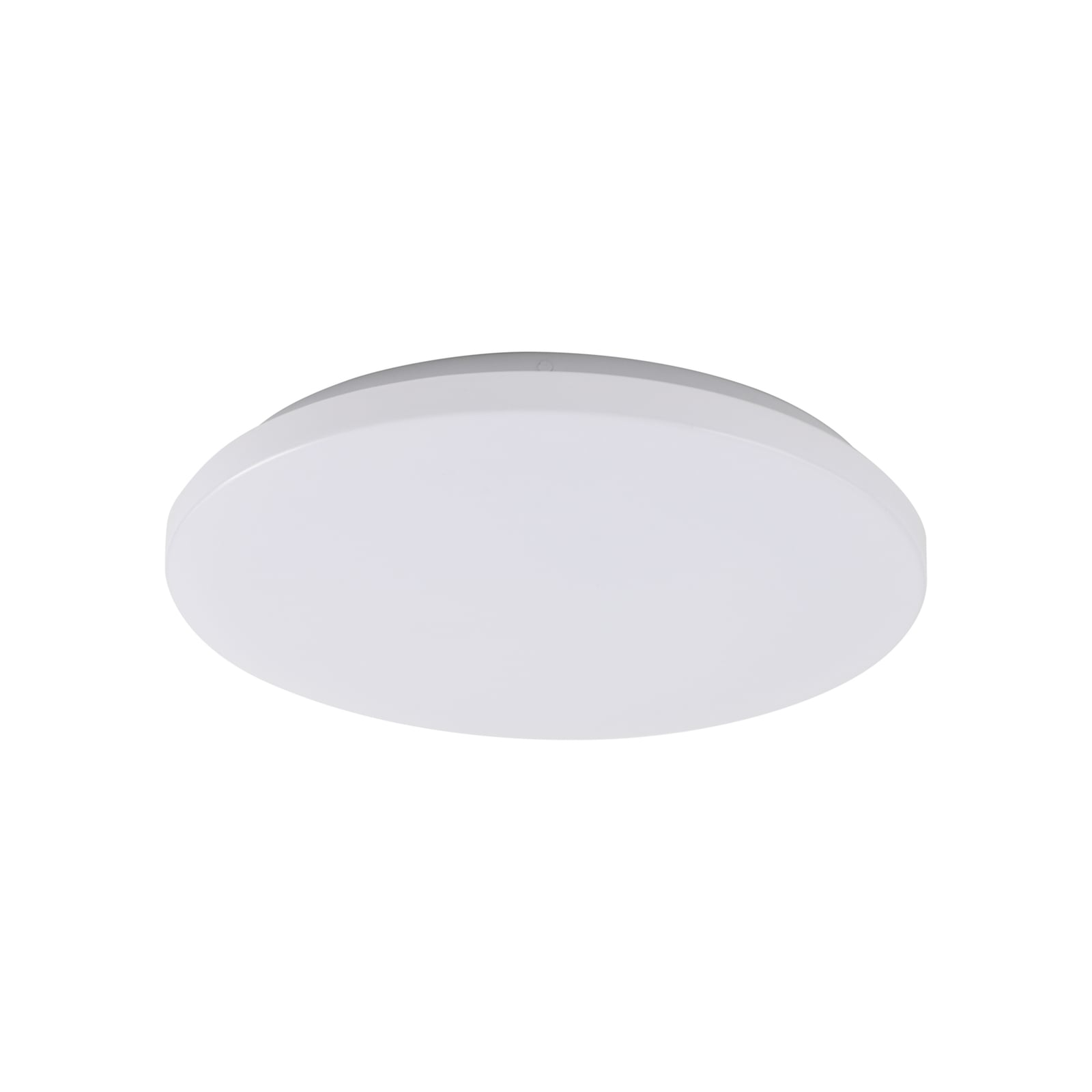 LED taklampe Doki rund hvit plast bakside