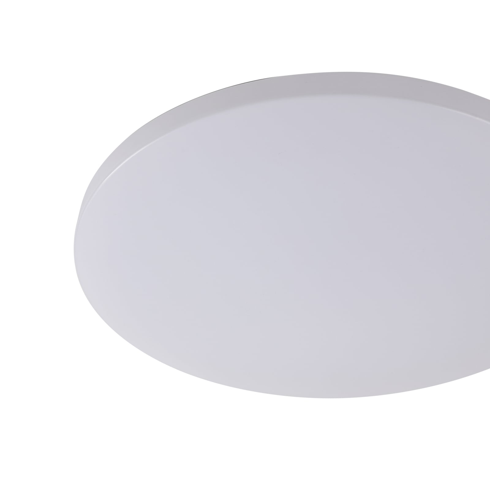LED taklampe Doki rund hvit plast montert