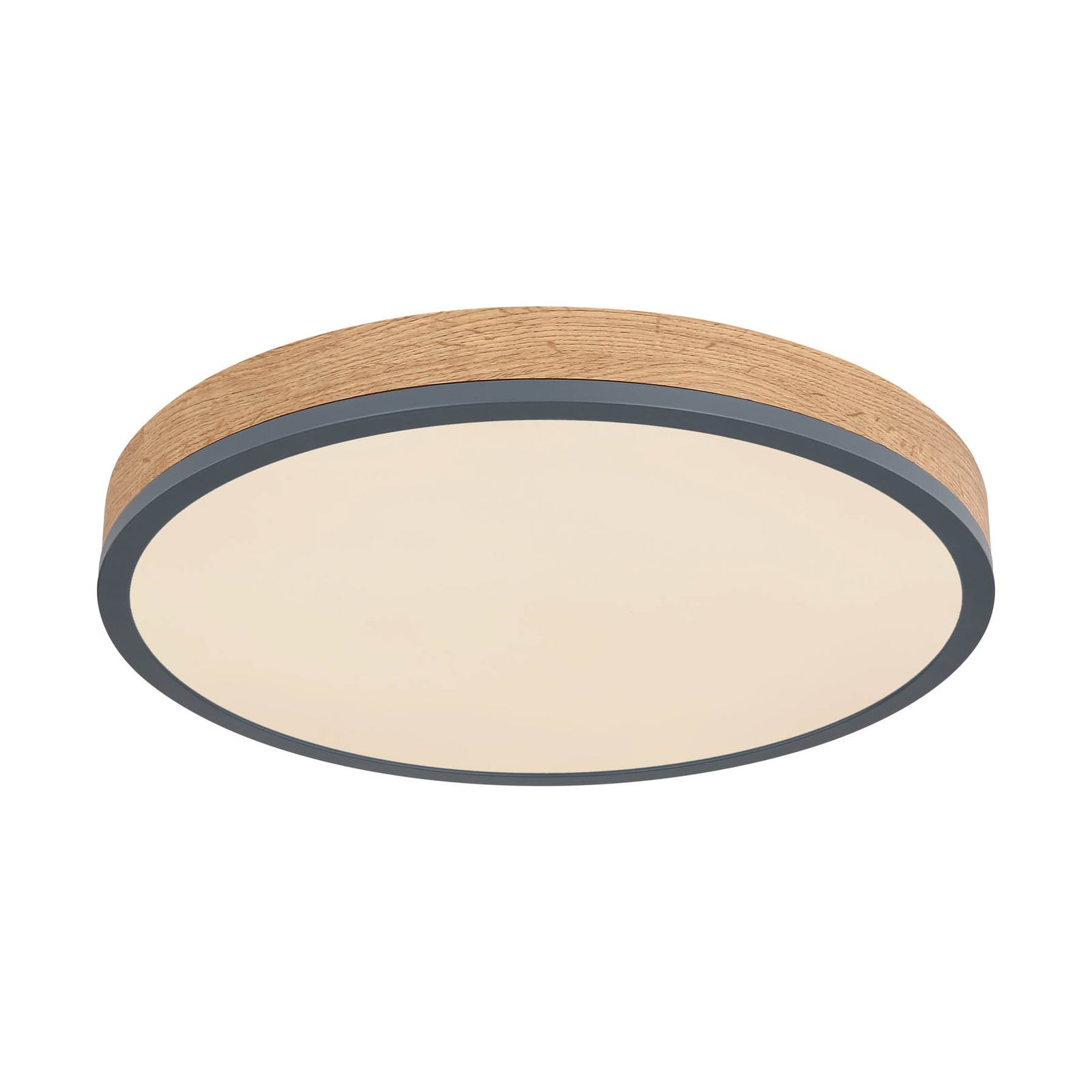 LED taklampe Doro CCT dimbar tre grafitt sideprofil