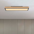 LED taklampe Doro eik MDF 60x15 cm 18W varmhvit forfra