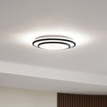 LED taklampe Duala smart RGB CCT dimbar Ø38,5 cm forfra