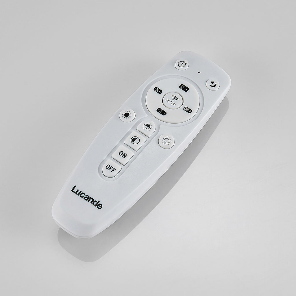 LED taklampe Durun dimbar CCT rund Ø60 cm sølv lysbilde