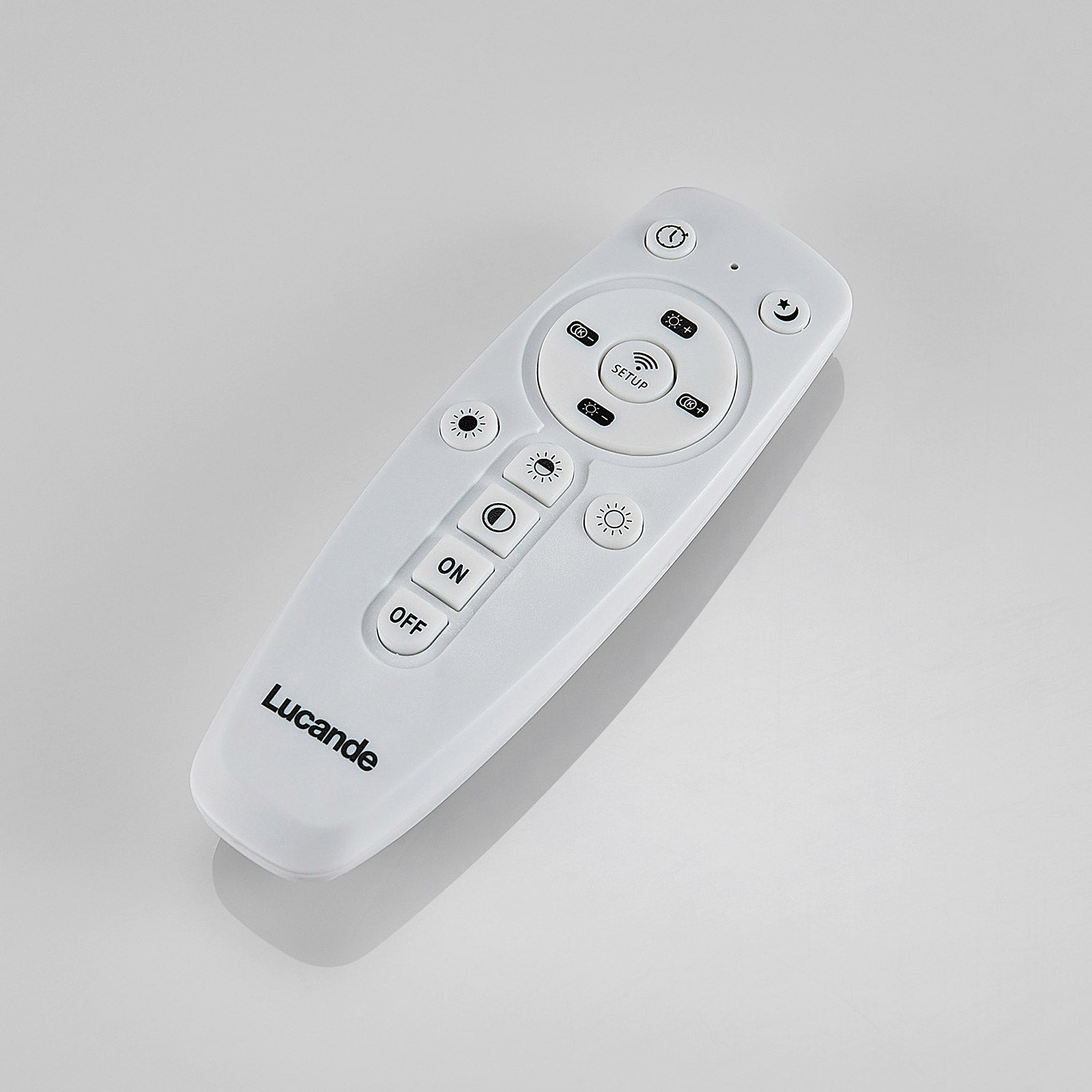 LED taklampe Durun dimbar CCT rund Ø60 cm sølv lysbilde