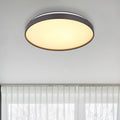 LED taklampe Eclypse antrasitt Ø48 cm 24W varmhvit forfra