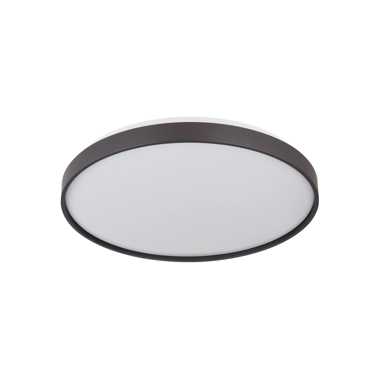 Montert LED taklampe Eclypse antrasitt Ø48 cm 24W varmhvit i rom
