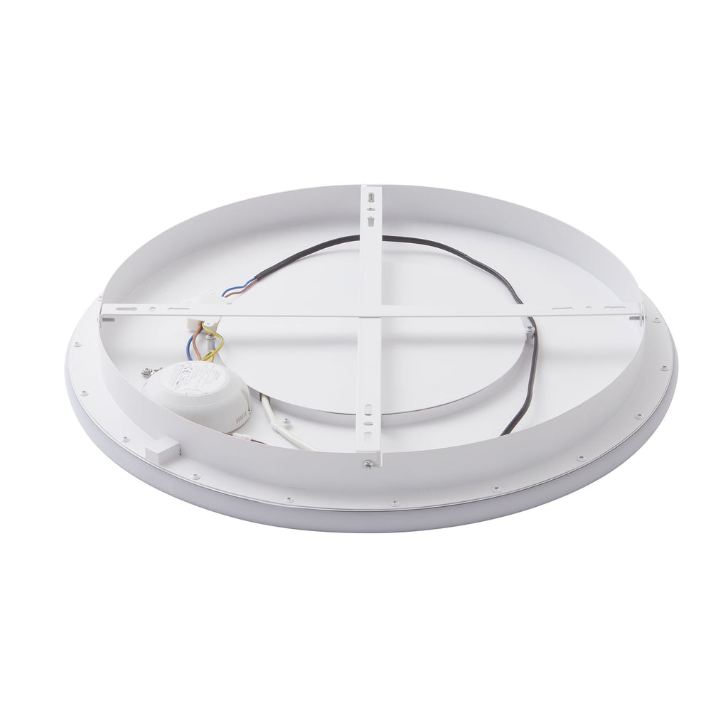 LED taklampe Edenia svart hvit CCT under lys
