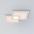 LED-taklampe Edging CCT dimbar hvit 70x70 cm forfra