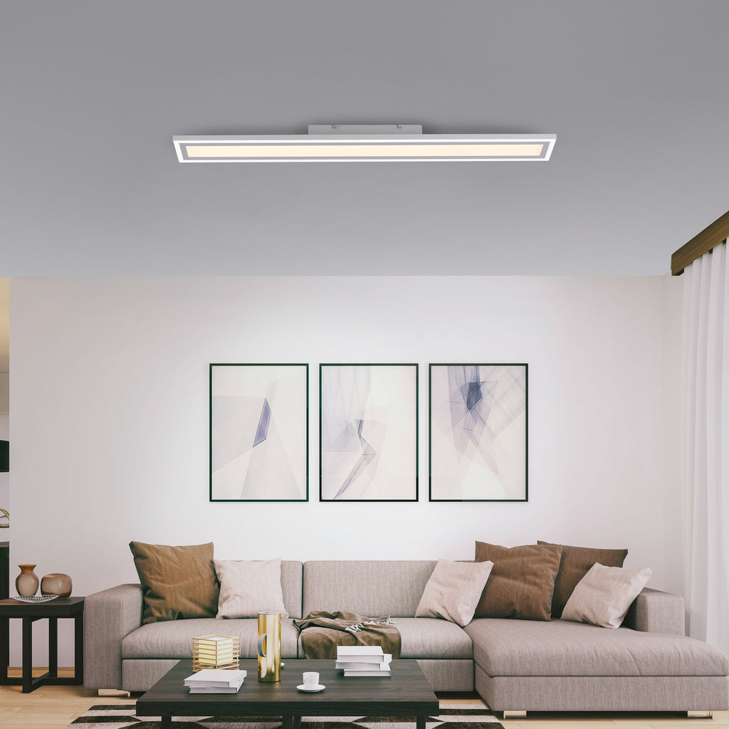 LED taklampe Edging dimbar CCT med fjernkontroll 100 cm sideprofil