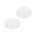 LED taklampe Edwina hvit Ø12 cm CCT dimbar IP44 forfra