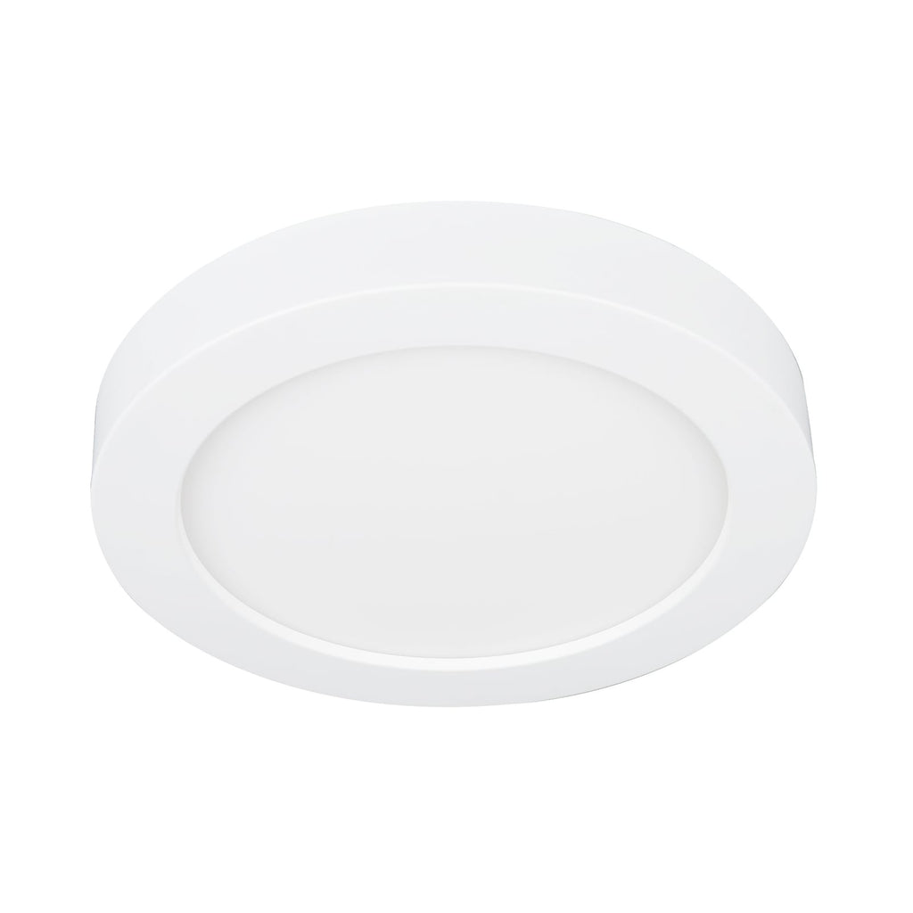 LED taklampe Edwina hvit Ø12 cm CCT dimbar IP44 bakside