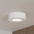 LED taklampe Edwina dimbar CCT hvit Ø12 cm IP44 forfra