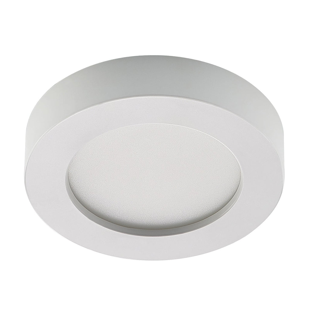 LED taklampe Edwina hvit nærbilde av LED-lys