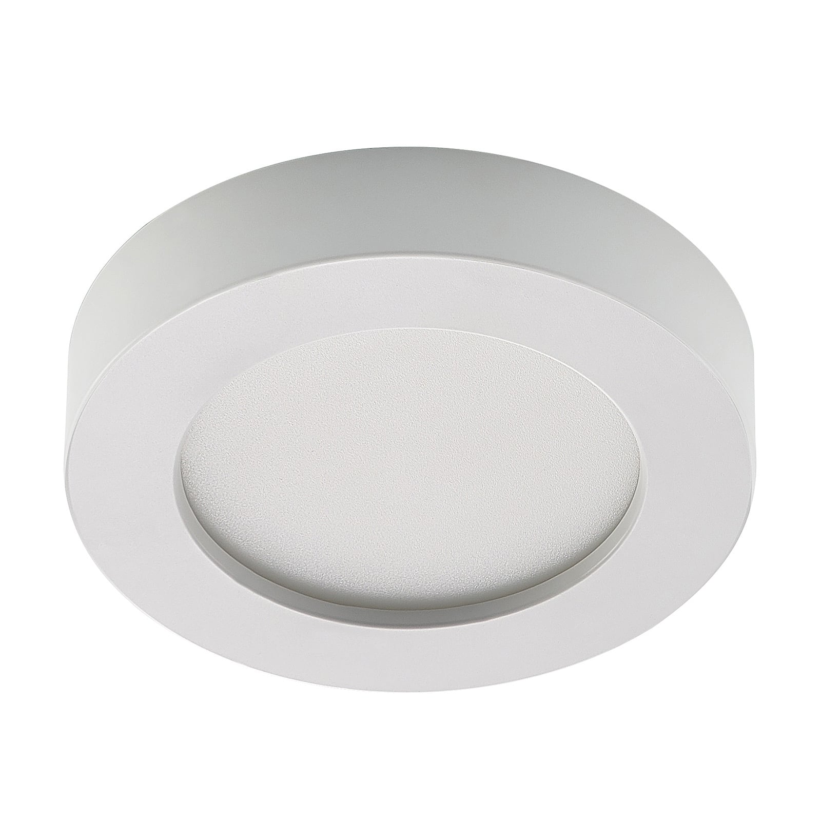 LED taklampe Edwina hvit nærbilde av LED-lys