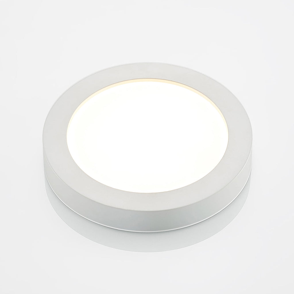 LED taklampe Edwina sideprofil med aluminium og plast