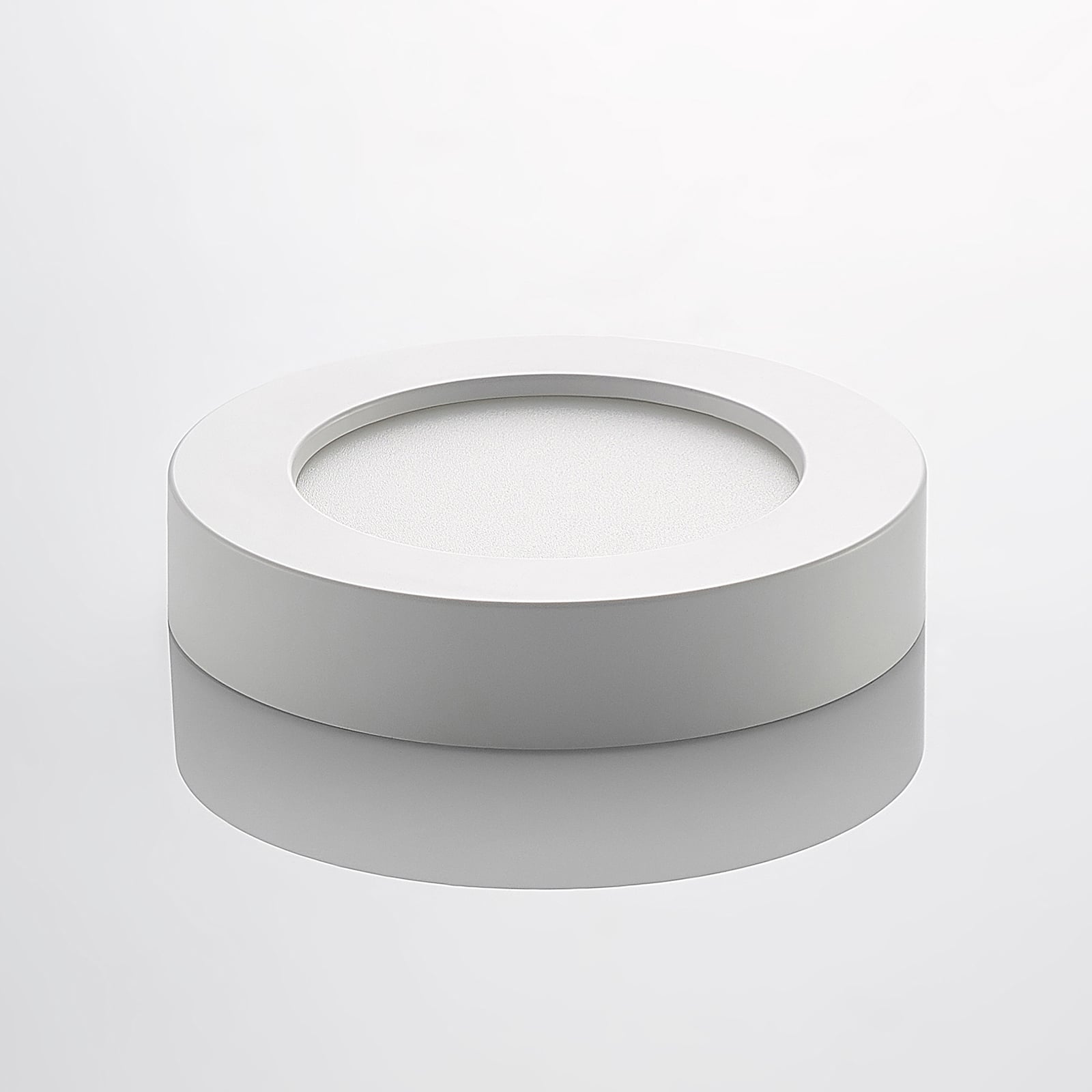 LED taklampe Edwina hvit med dimmer