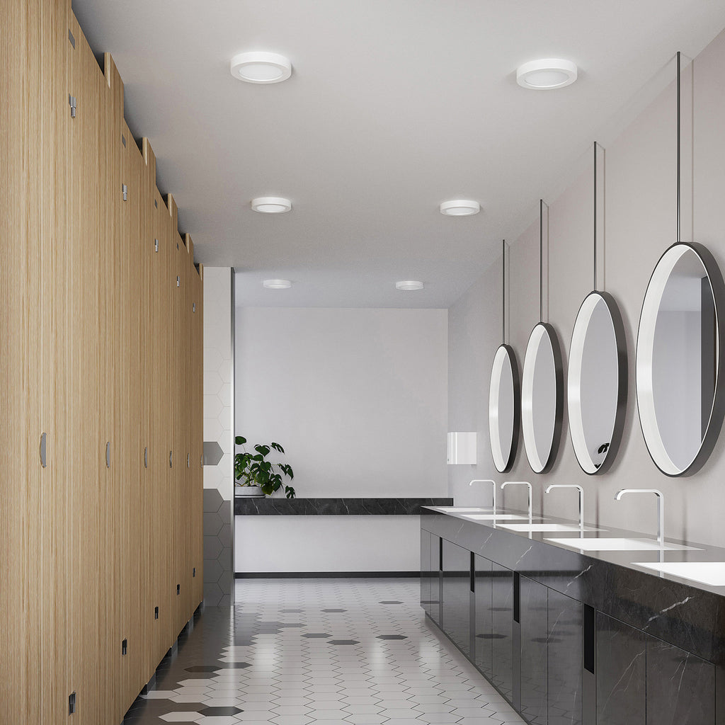 LED taklampe Edwina hvit detalj