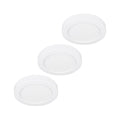 LED taklampe Edwina hvit dimbar IP44 Ø18 cm forfra