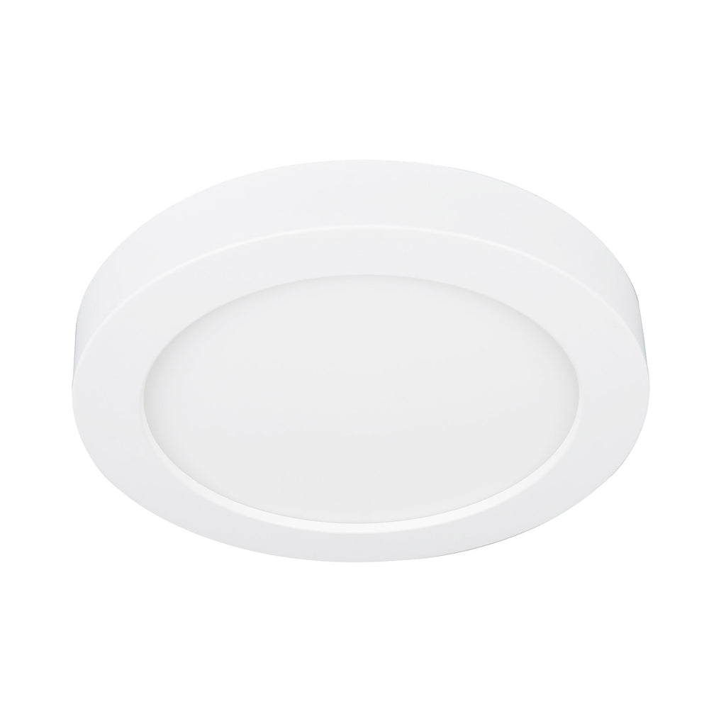 LED taklampe Edwina hvit Ø18 cm dimbar IP44 bakside