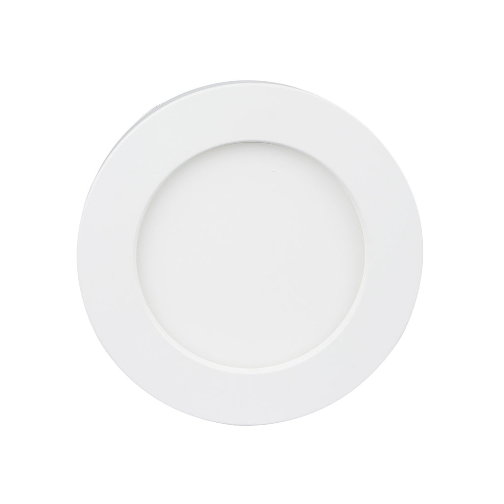 Detalj av LED taklampe Edwina rund hvit Ø23 cm dimbar IP44