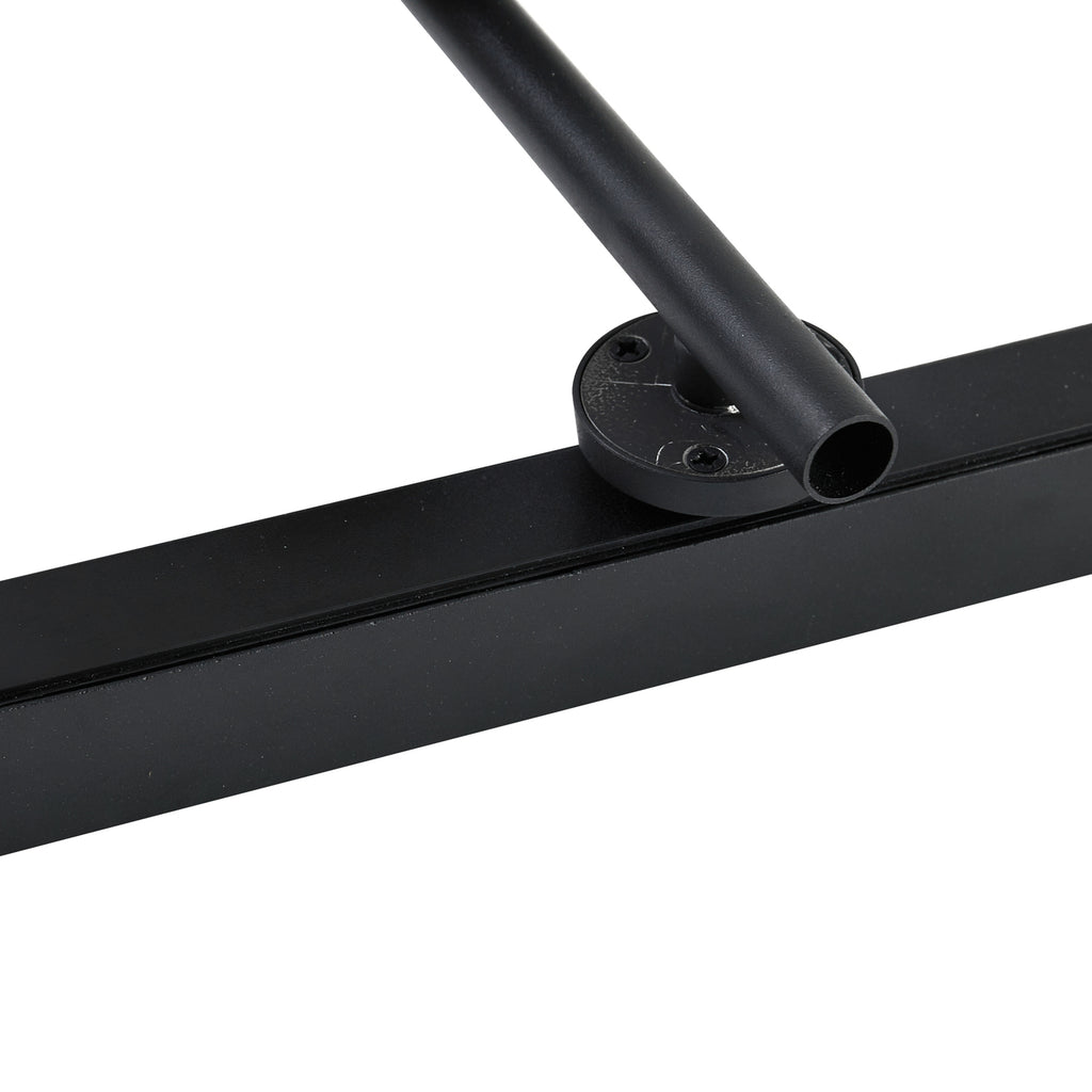 LED taklampe Eldrin 2-lys svart side