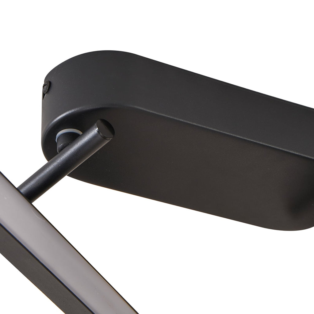 LED taklampe Eldrin 4-lys svart dimbar 111,5 cm 34W - Lindby