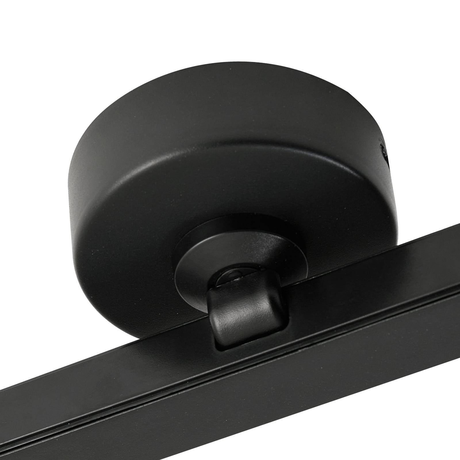 LED taklampe Eldrin svart aluminium dimbar 25,7 cm 8,3W - Lindby