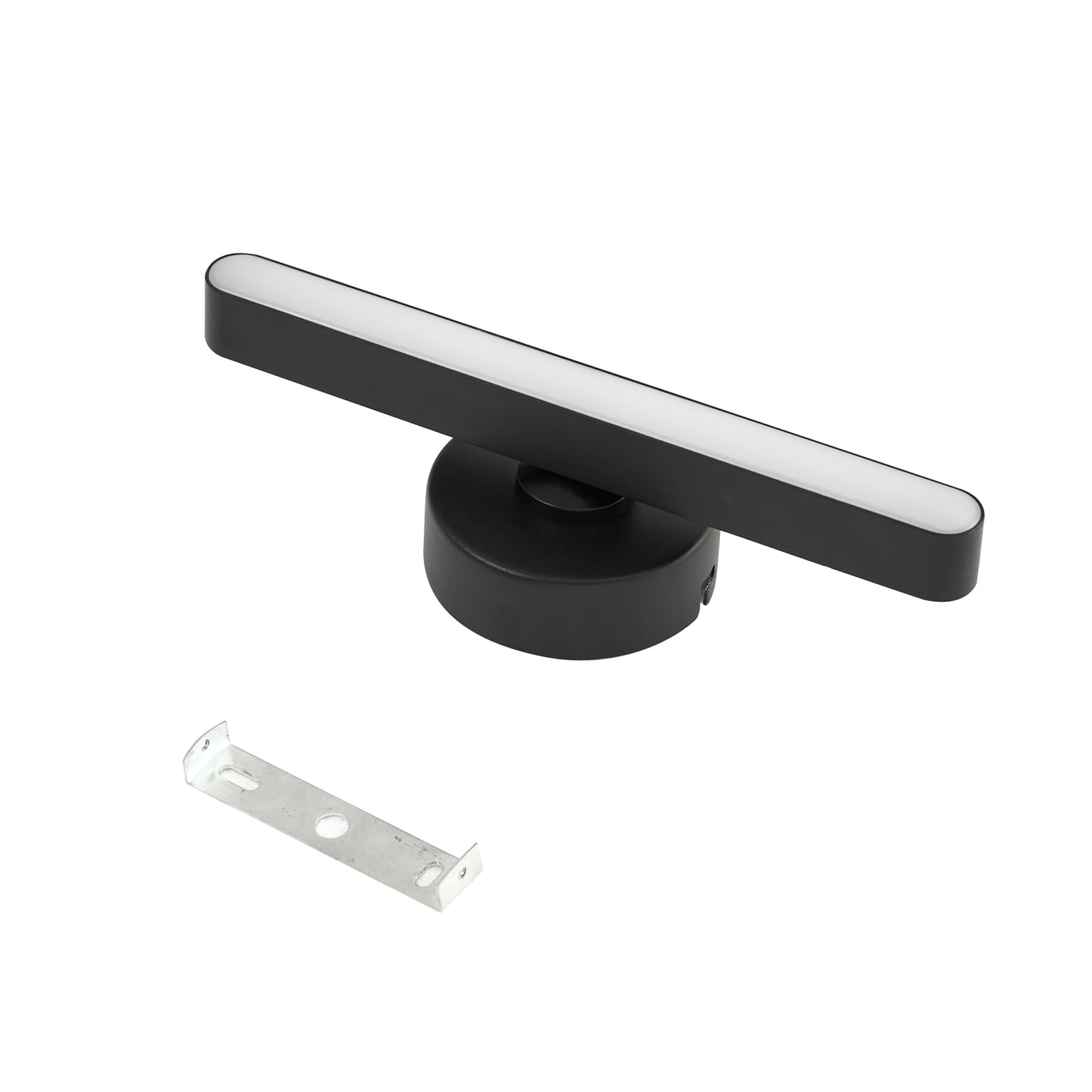 LED taklampe Eldrin svart aluminium dimbar 25,7 cm 8,3W - Lindby