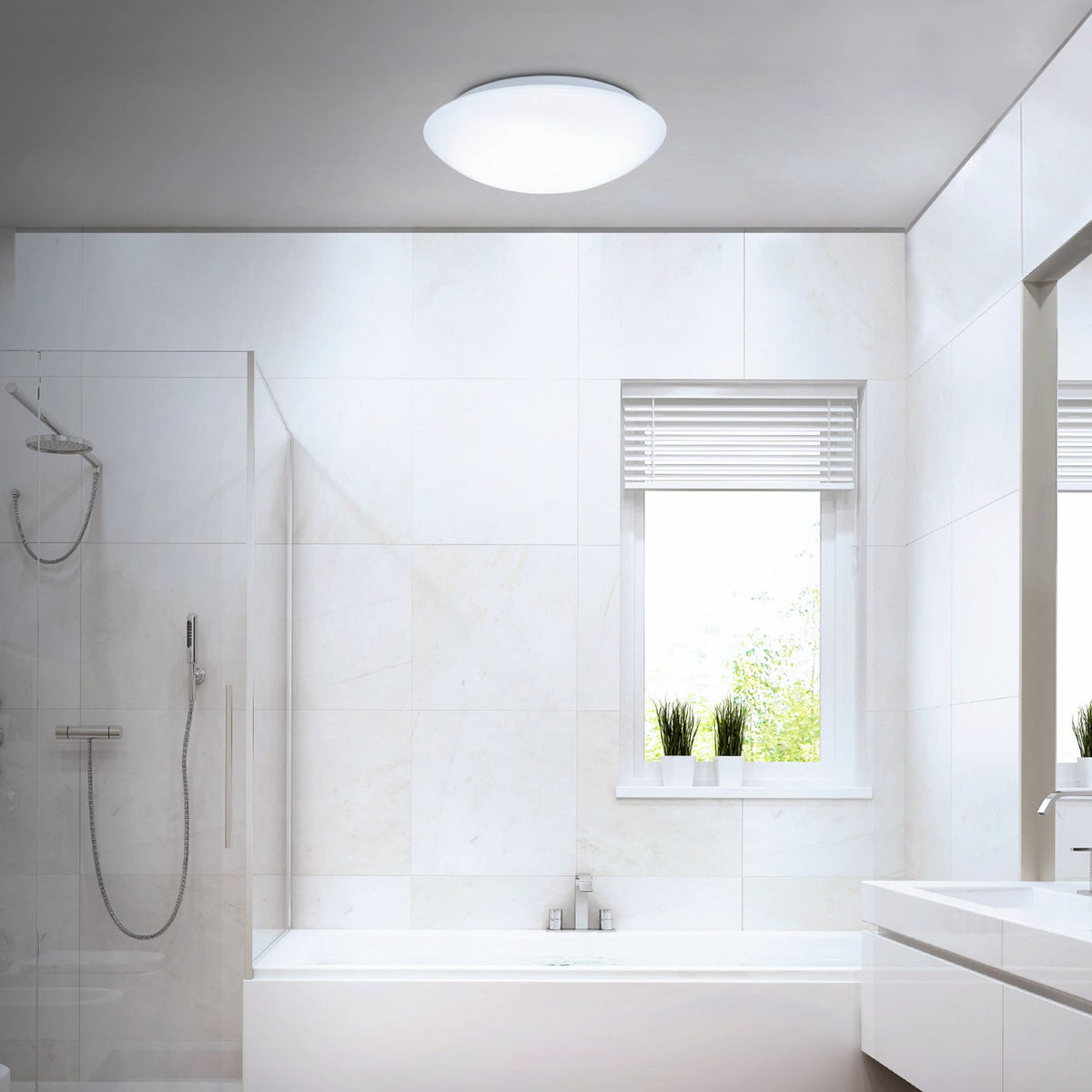 Detalj av LED taklampe Elipso med bevegelsessensor