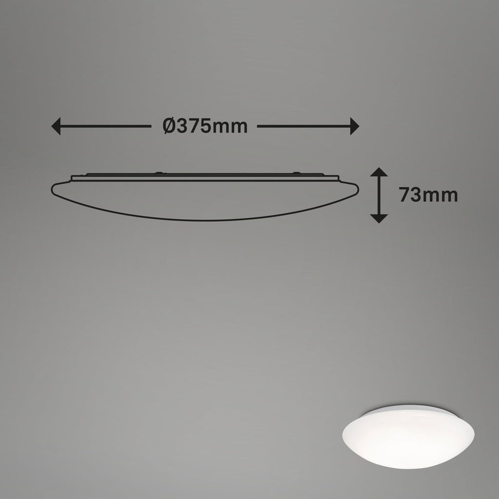 Montert LED taklampe Elipso med bevegelsessensor i rom