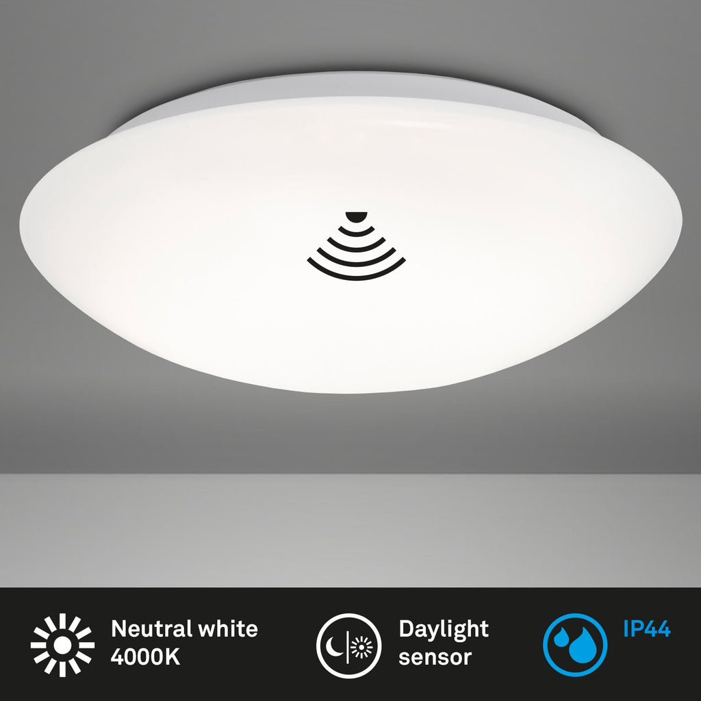Oversikt LED taklampe Elipso med bevegelsessensor