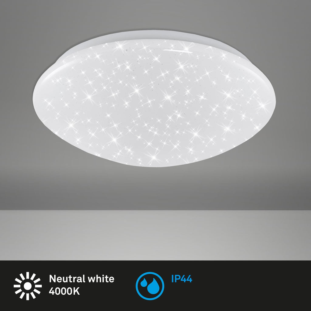 Sideprofil av LED taklampe Elipso stjernehimmel