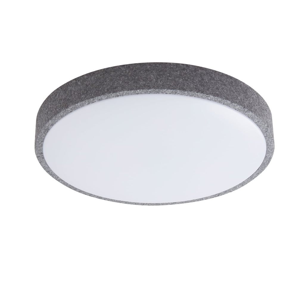 Detaljbilde av LED taklampe Elmor smart RGB CCT Ø39 cm dimbar grå
