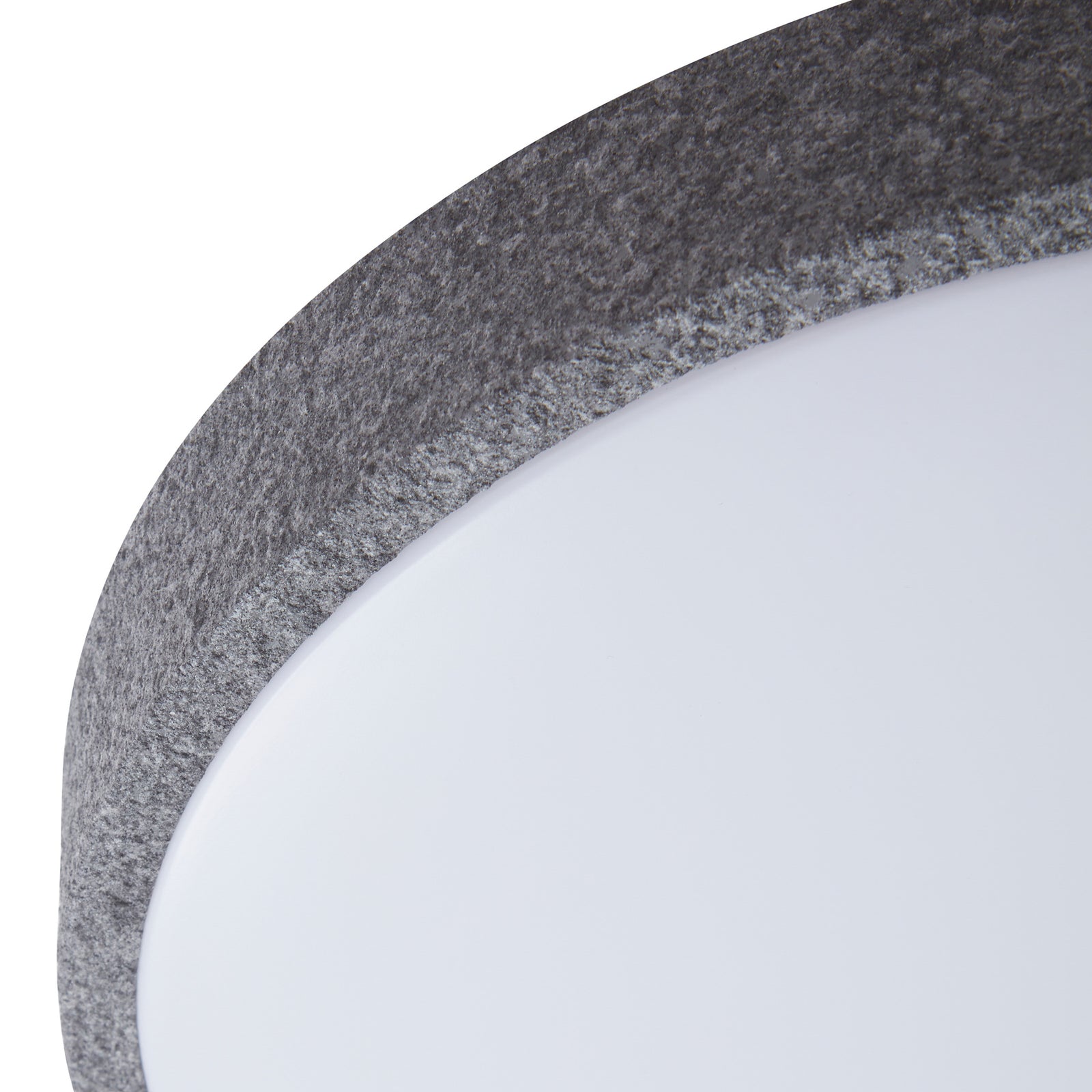 LED taklampe Elmor smart RGB CCT Ø39 cm dimbar grå med fjernkontroll