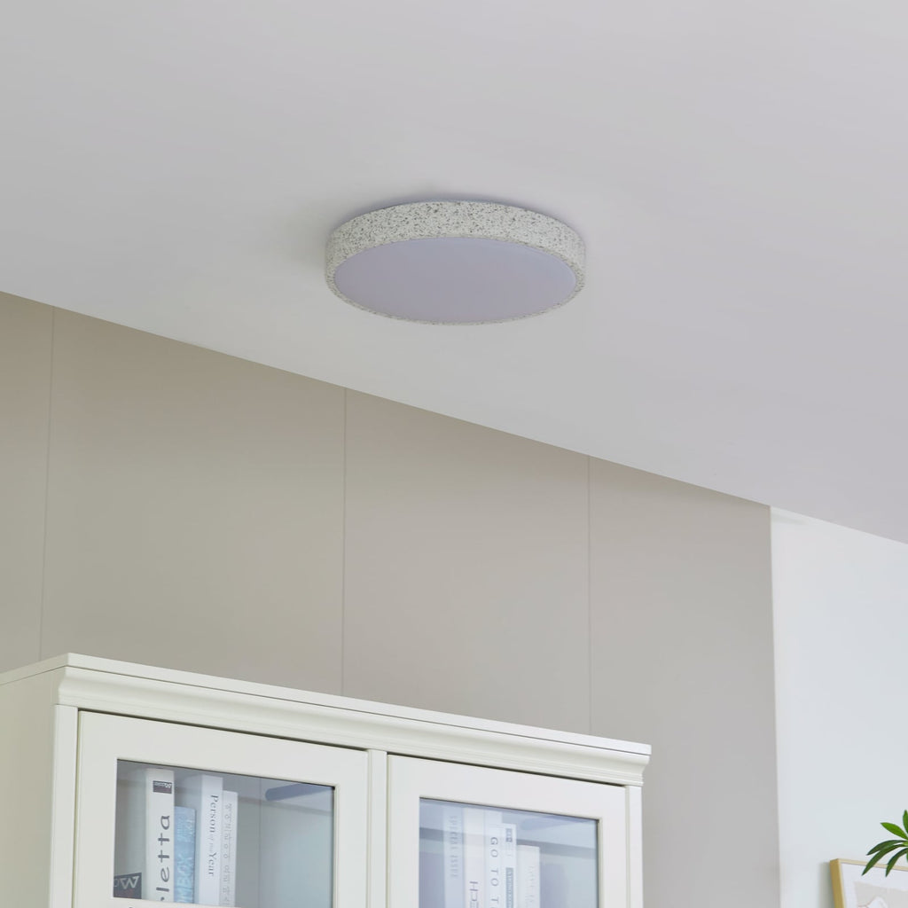 LED taklampe Elmor smart RGB CCT grå bakside