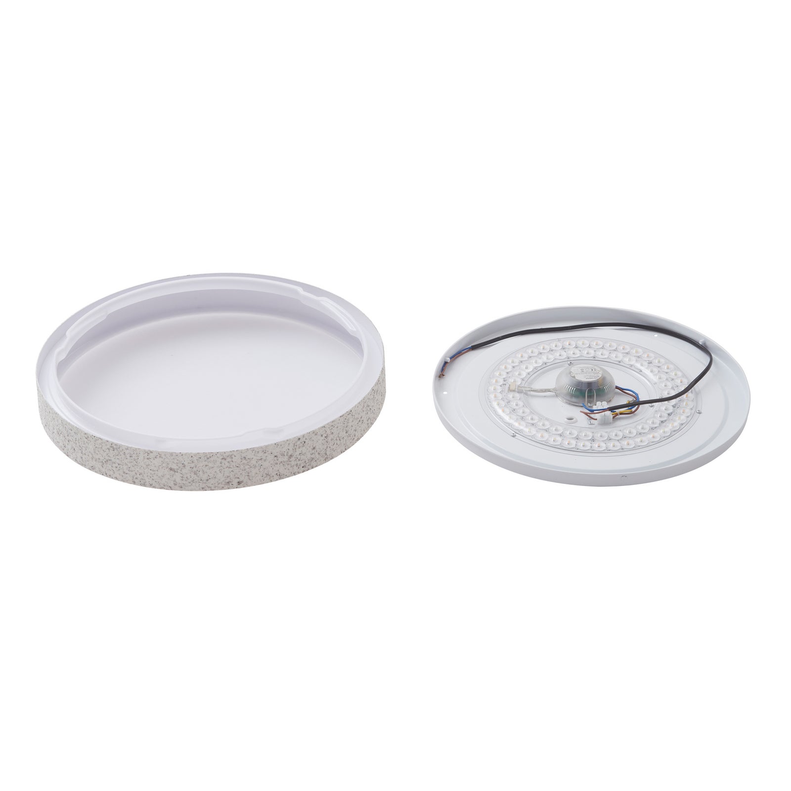 LED taklampe Elmor smart RGB CCT grå metallramme