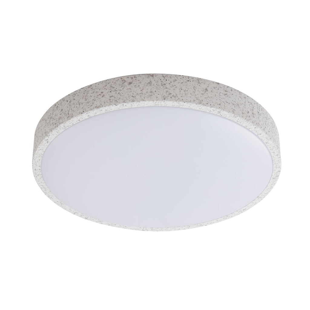 Montert LED taklampe Elmor smart RGB CCT grå i rom