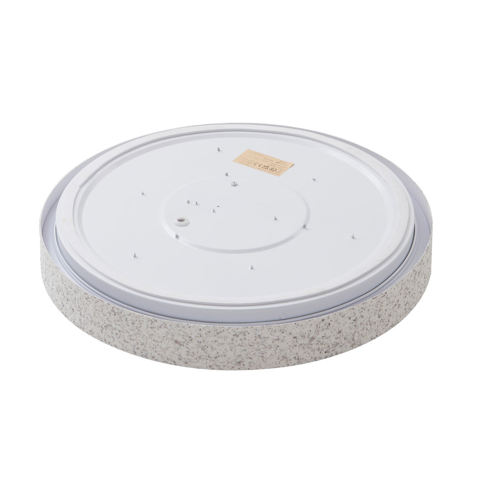 LED taklampe Elmor smart RGB CCT grå opal diffusor