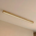 LED taklampe Emara eik dimbar 100 cm 18W varmhvit forfra