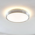 LED taklampe Emelie aluminium Ø35 cm forfra