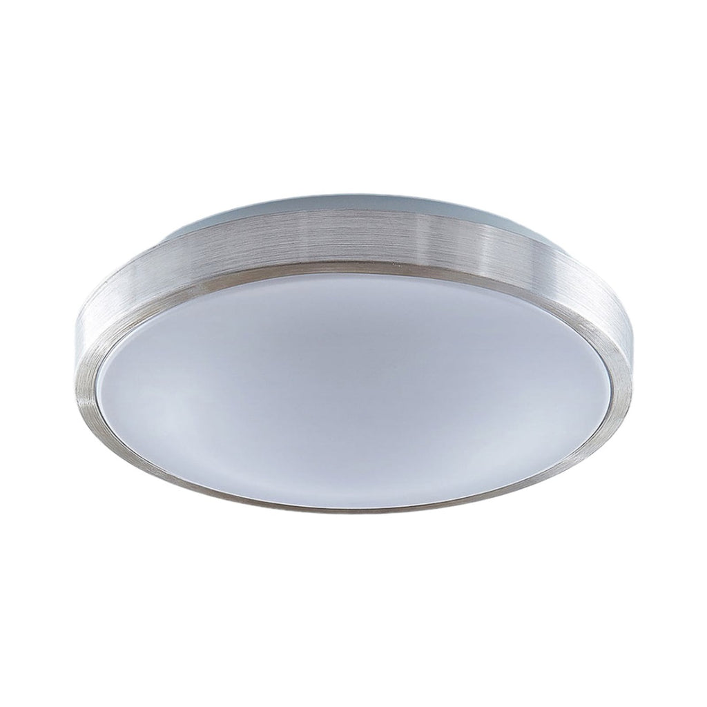 LED taklampe Emelie rund aluminium Ø42 cm varmhvit detalj av ramme