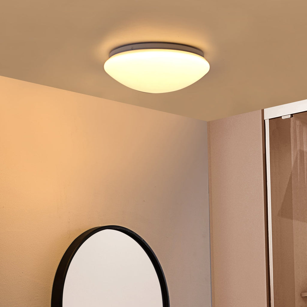 LED taklampe Emeryn CCT dimbar hvit Ø28 cm forfra