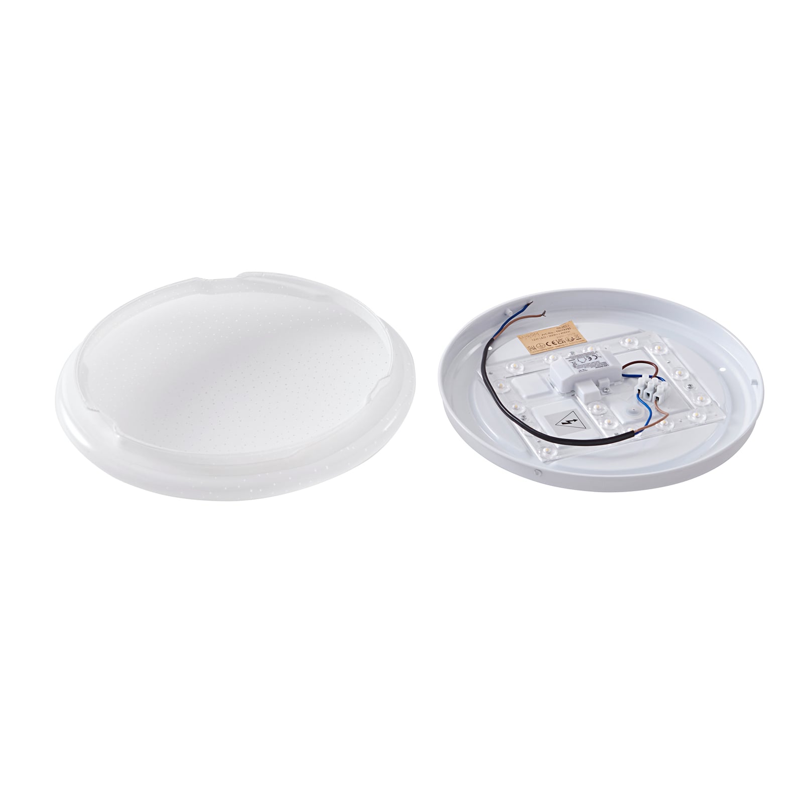 LED taklampe Emeryn hvit Ø28 cm lysspredning