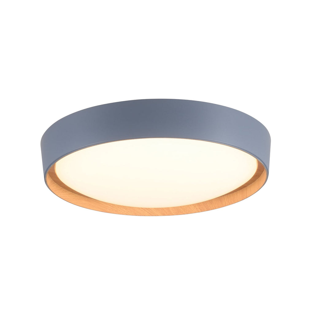 LED taklampe Emilia dimbar grå bakside