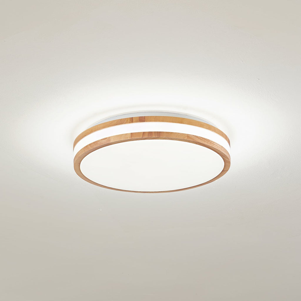 LED taklampe Emiva tre Ø39,5 cm forfra