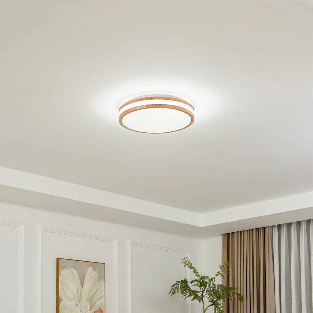 LED taklampe Emiva tre Ø39,5 cm bakside