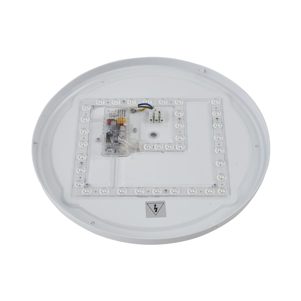 LED taklampe Emiva tre Ø39,5 cm monteringsdetalj