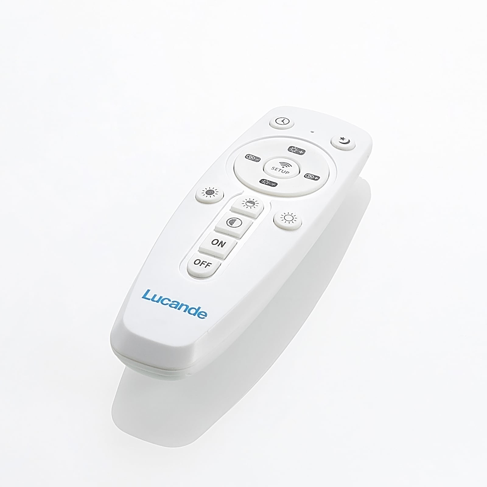LED taklampe Enesa sølv Ø63 cm lyser i taket