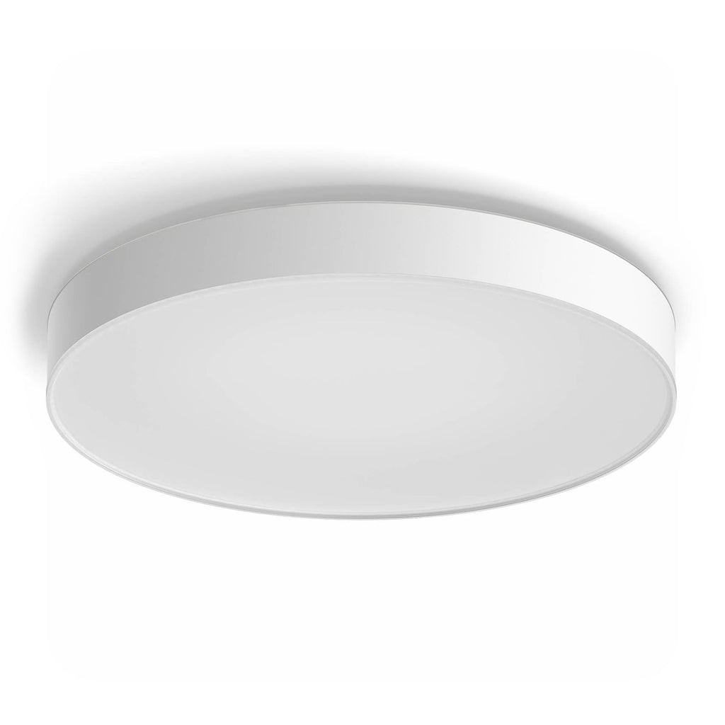 LED taklampe Enrave dimbar CCT Ø55 cm hvit Philips Hue lampeprofil